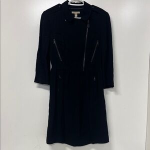 Burberry Brit, Women's Black Dress Size 4 L/S